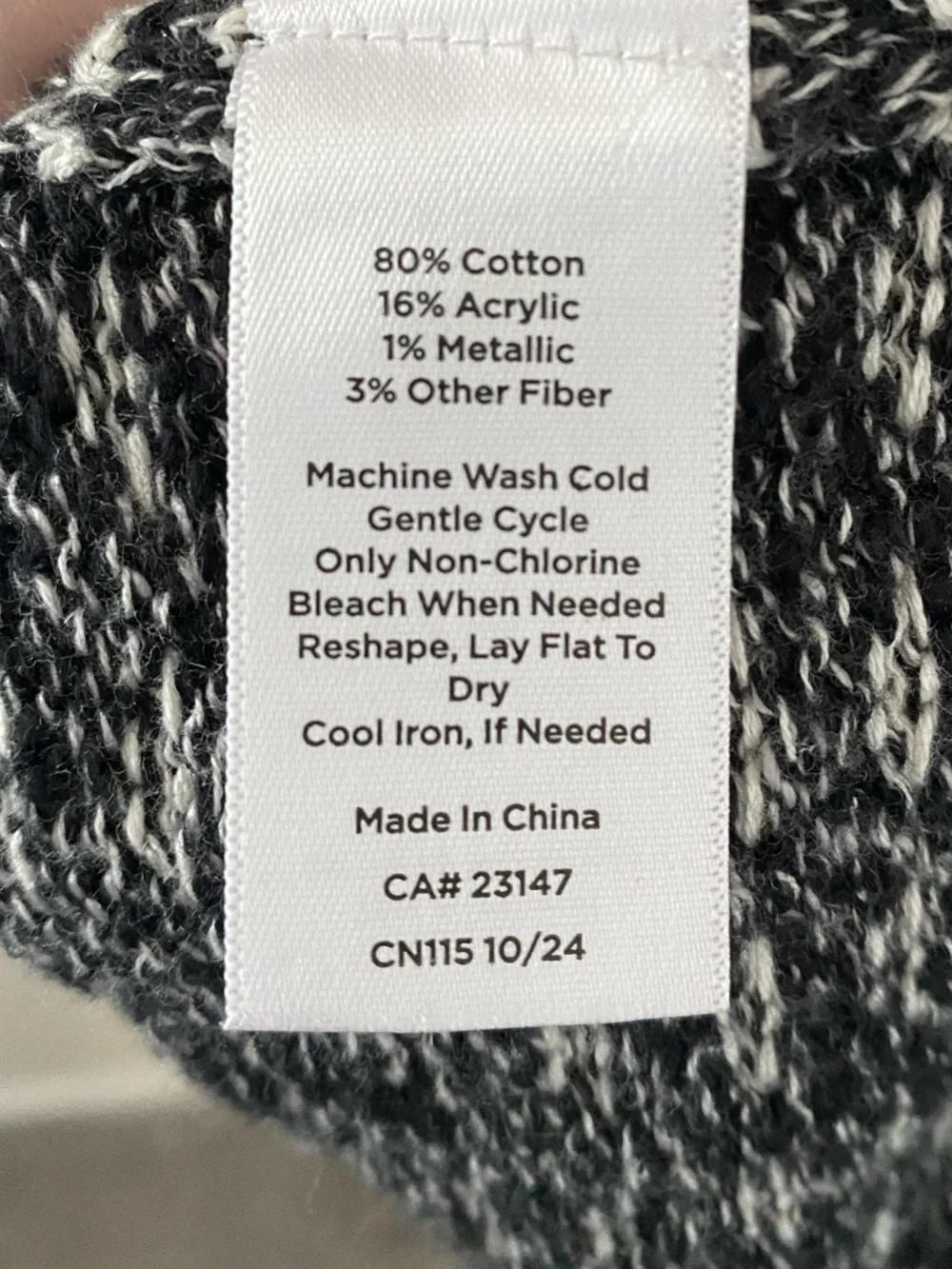 NWOT - Talbots - POLO CARDIGAN - DASH STRIPE - Size Large